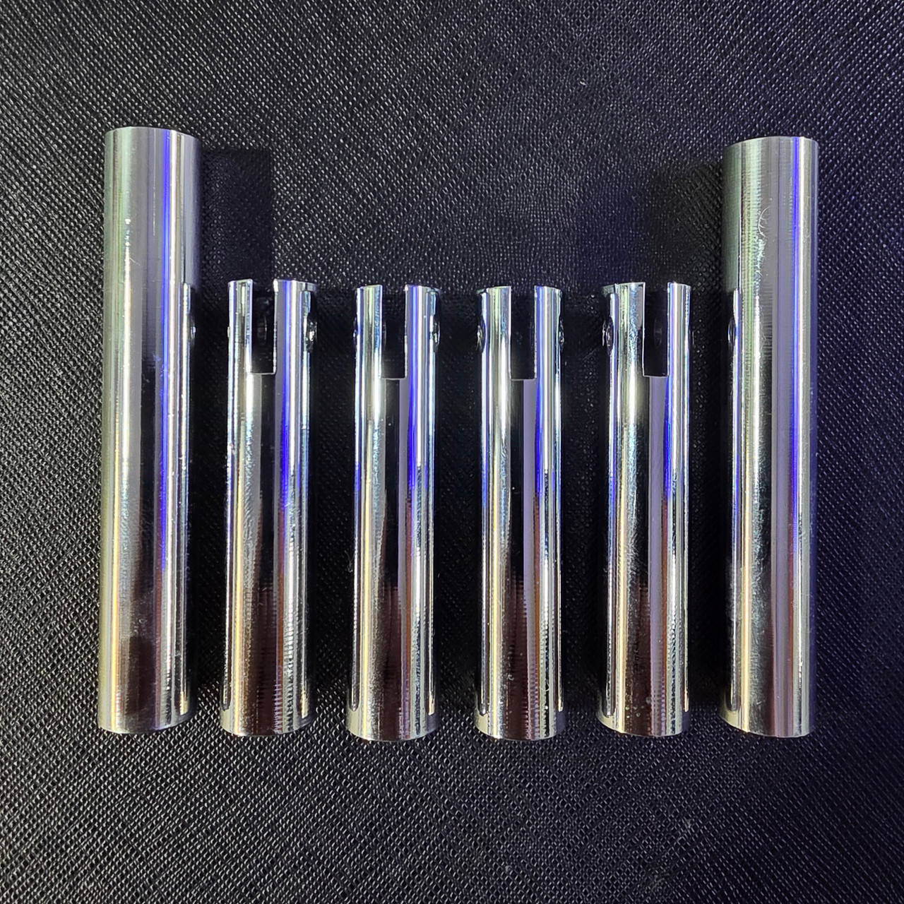 Test Stand Chrome Mounting Legs and Hardware Set