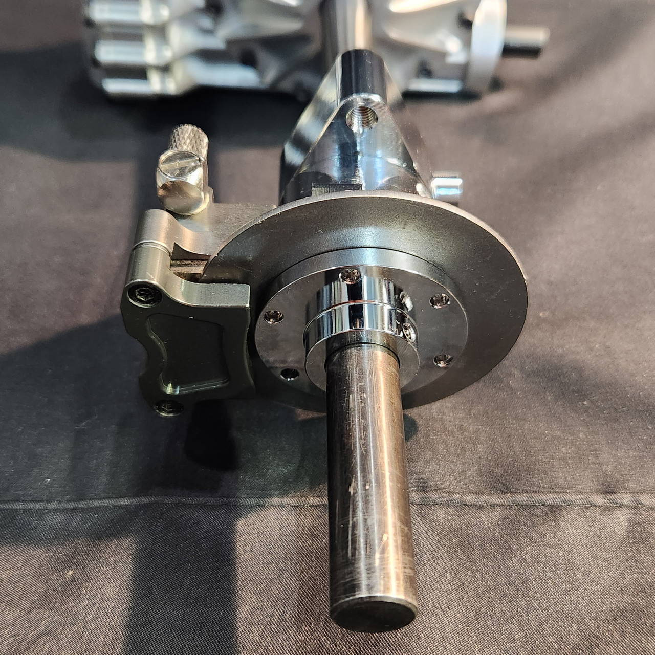 1/4 Scale Axle Carriers With Brackets, Calipers, Brake Discs, Collars & Hardware