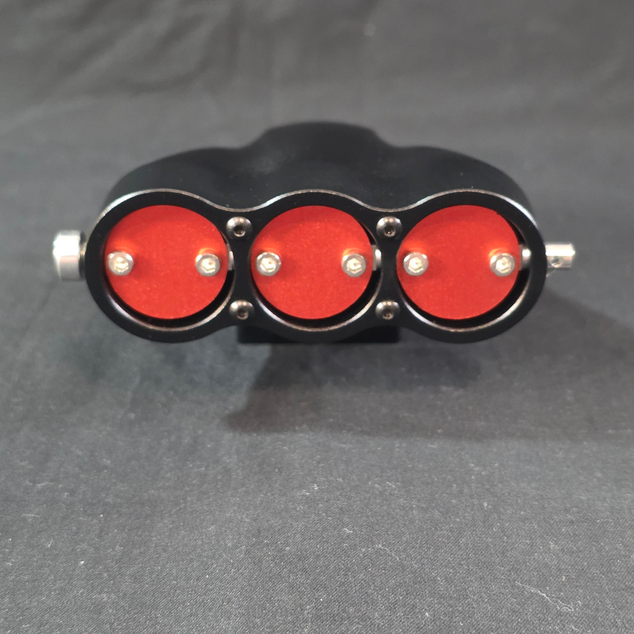 1/4 Scale V8 Aluminium Triple Injector Hat Black