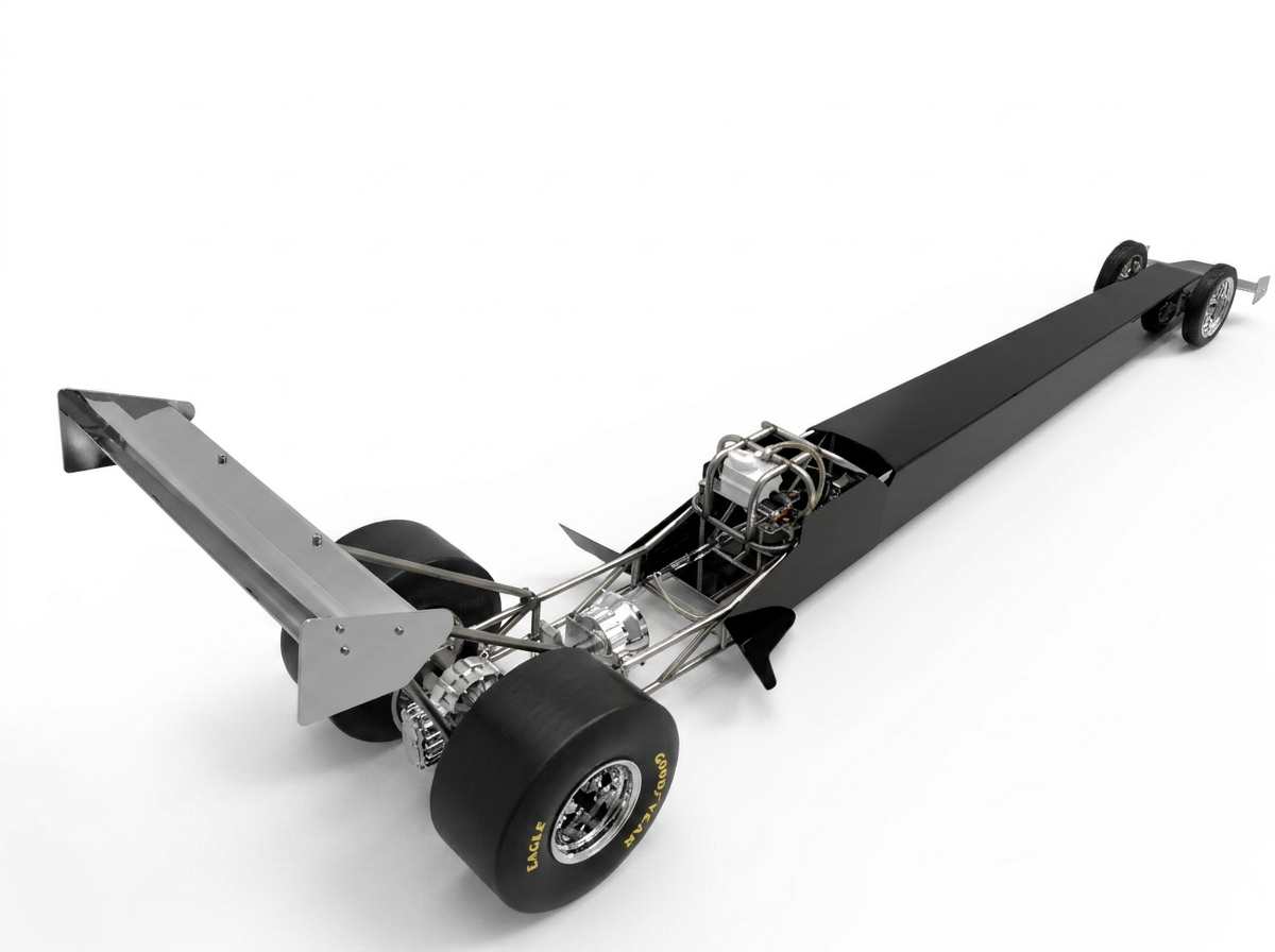 COMING SOON 1/4 Scale Top Fuel Dragstar Rolling Chassis