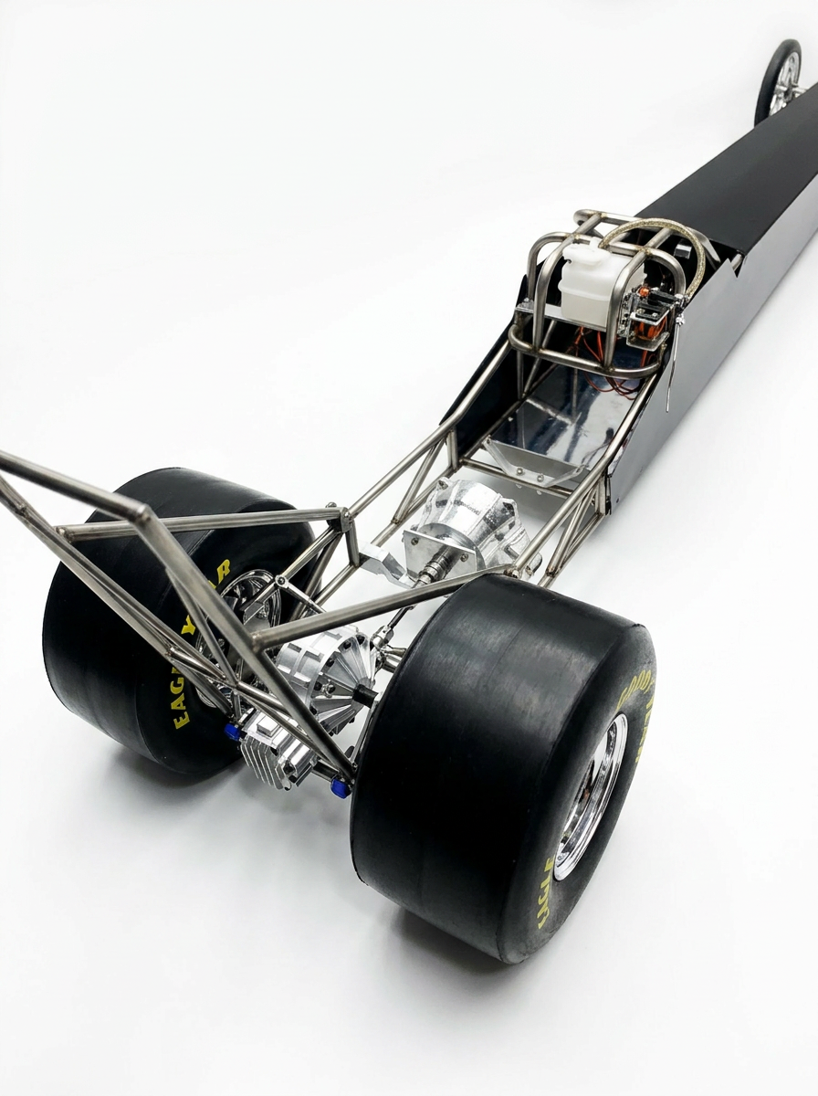COMING SOON 1/4 Scale Top Fuel Dragstar Rolling Chassis