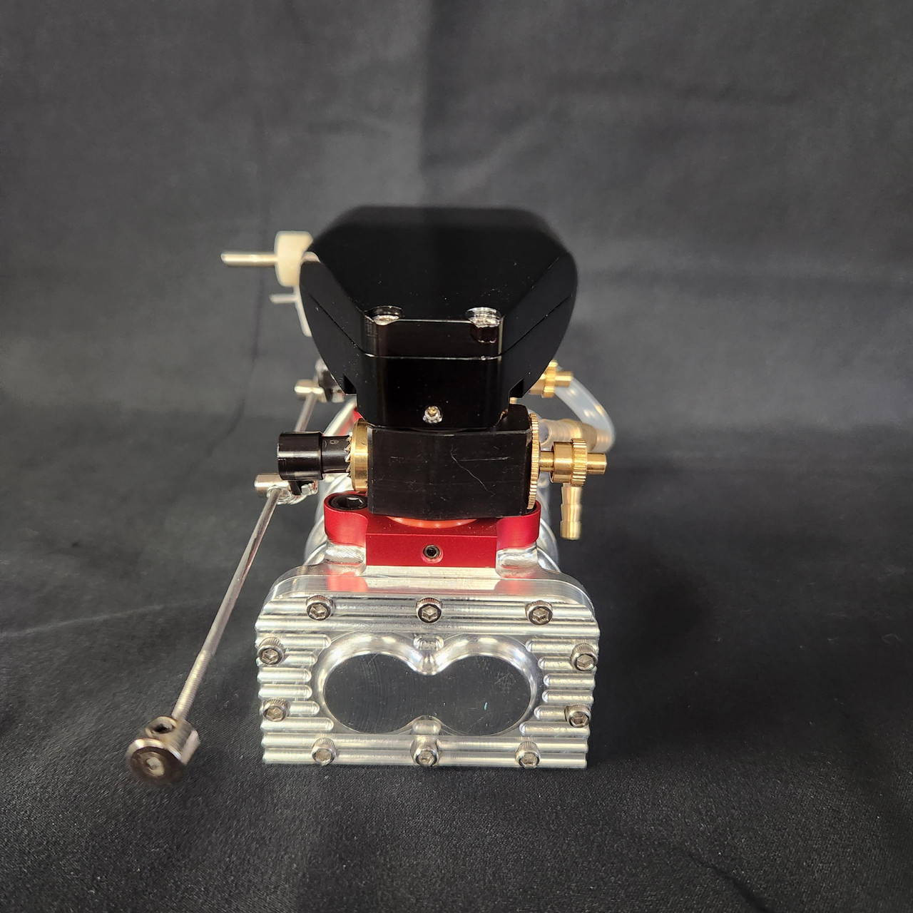 1/4 Scale V8 Supercharger Set with Black Scoop