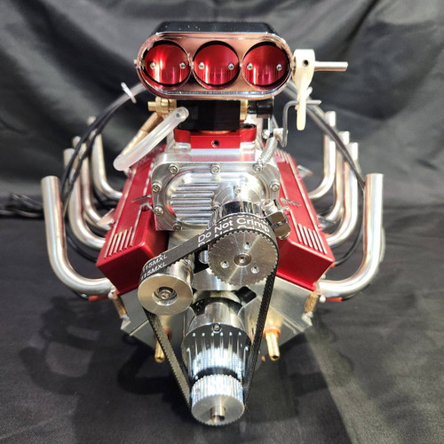 1/4 Scale V8 Assembled Engine with Supercharger