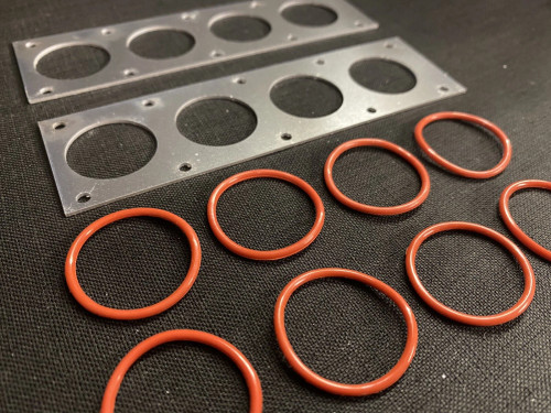 1/4 Scale V8 Heads Gaskets (2) & O Rings (8)
