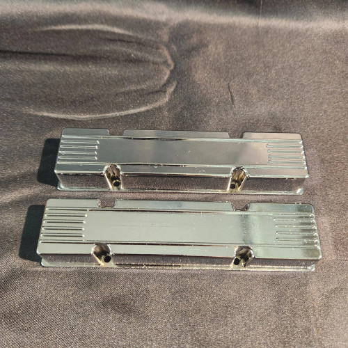 1/4 Scale Chrome Valve Covers Suit Conley V8 (2)