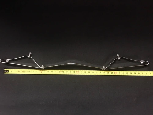 1/4 Scale 1934 Ford Rear Aluminium Chrome Bumper Bar