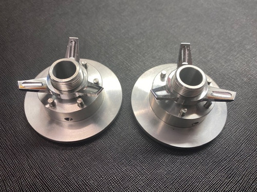 1/4 Scale Rear Disc Wheel Drum Knock Offs (2)