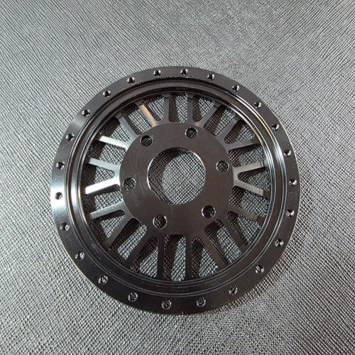 1/4 Scale Multi spoke Wheel Centre Black (1)