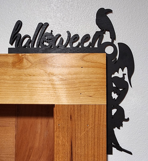 Halloween Raven Door Corner