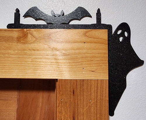 Ghost and Bat Door Corner