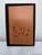 wildflowers engraving on rawhide notebook journal in box