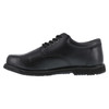 Grabbers Men's Slip Resistant Black Plain Toe Oxford - G1120