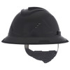 Black MSA V-Gard C1 Full Brim Vented Hard Hat with Fas-Trac III Suspension
