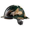 LIFT DAX Jungle Camo Carbon Fiber Full Brim Hard Hat