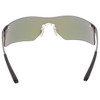 MCR Rubicon T4 Series Safety Glasses - Silver Frame - Fire Mirror Lens