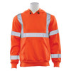 High Vis Orange ERB Safety Class 3 High-Vis Pullover Hoodie - W376