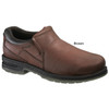 brown Wolverine Marcum Durashocks EH Slip On Opanka Work Shoes - W05000