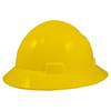 General Electric Non-Vented Full Brim Hard Hat 4-Point Ratchet Suspension - GH329