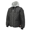 Tough Duck Men's Quilted Hooded Freezer Jacket