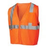 Custom Pyramex RVZ21SE High-Vis Type R Class 2 Non-FR Self Extinguishing Mesh Safety Vest