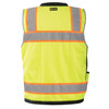 Custom OccuNomix Type R Class 2 High-Vis Two-Tone Surveyor Mesh Back Safety Vest - LUX-HDS2T