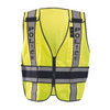 OccuNomix Type P Class 2 High-Vis Police Mesh Back Public Safety Vest - LUX-DPSP-DOR