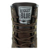 Rugged Blue Men's 8" Pioneer II Insulated Steel Toe Logger Boots - Dark Brown