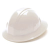 Pyramex SL Series Full Brim Hard Hat 6-Point Ratchet Suspension - HP26110 - White