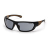 gray anti-fog Carhartt Men's Carbondale Safety Glasses
