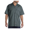 Green Dickies Men's Short Sleeve Work Shirt - 1574