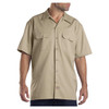 Khaki Dickies Men's Short Sleeve Work Shirt - 1574