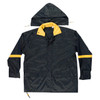 Custom Leather Craft - 3 Piece Black Nylon Rain Suit R103