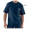 Navy Carhartt Men's Workwear Pocket T-Shirt - K87