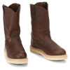 Justin Men's Axe 10" Tan EH Soft Toe Boots - WK4908