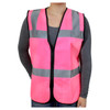 Custom Safety Girl Non-ANSI High-Vis Pink Safety Vest
