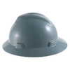 Custom MSA V-Gard Full Brim Hard Hat Fas-Trac III Ratchet Suspension