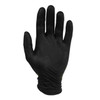 Monogram Nitrile Disposable Gloves - Black- Powder Free - Box of 250