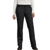 Black Dickies Women's Curvy Fit Straight Leg Stretch Twill Pants