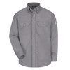 gray Bulwark Flame Resistant ComforTouch Uniform Shirt - SLU2