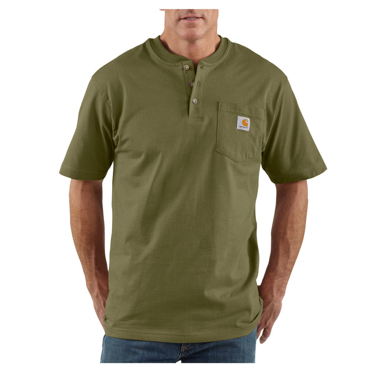 Carhartt Workwear Pocket T-Shirt - Army Green-2XL Tall