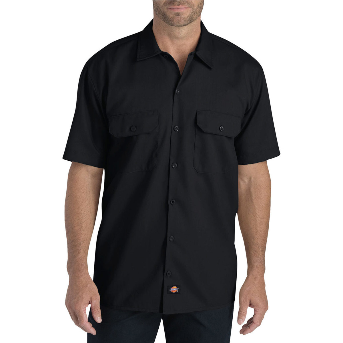 protestantiske Flåde Specialisere Dickies Men's FLEX - Relaxed Fit Short Sleeve Work Shirt