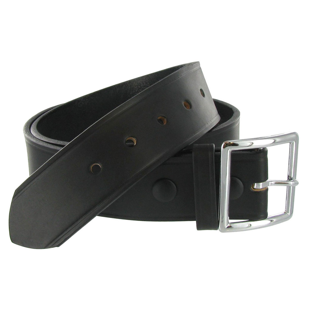 Boston Leather 1.75 Garrison Leather Belt, USA Made - 6505