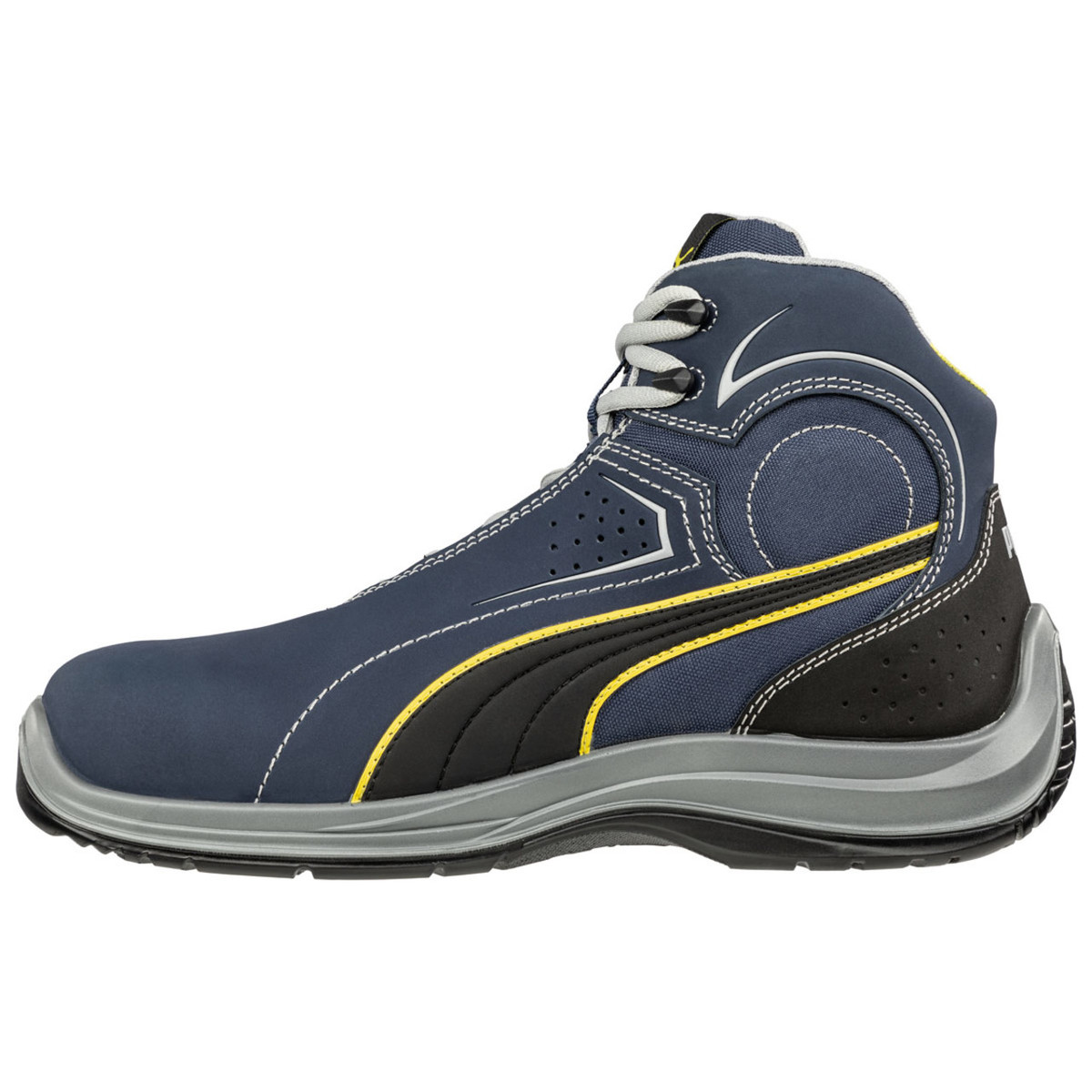 Puma Safety Men's Moto Sport Touring Mid Navy & Black EH Composite