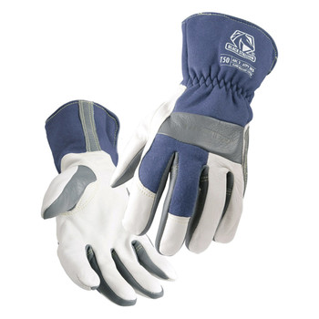 Black Stallion T50 Premium Grain Goatskin Flame Resistant TIG Welding Gloves