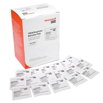 Honeywell North Respirator Refresher Wipes - 7003A - Box of 100