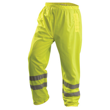 OccuNomix Class E High-Vis Premium Breathable Rain Pants - LUX-TENBR