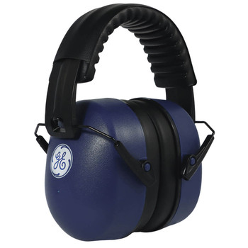 General Electric Folding Protective Earmuff 26 dB NRR - Blue - GM451