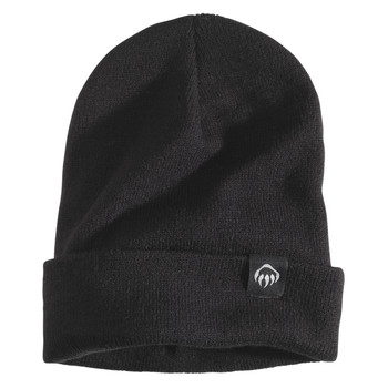 Black Wolverine Fleeced Lined Knit Watch Cap