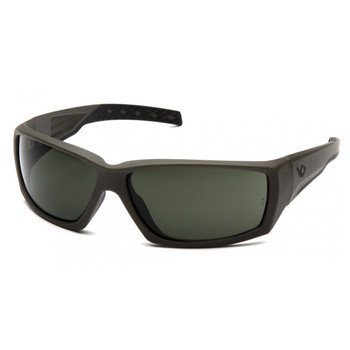 Venture Gear Overwatch Safety Glasses - Forest Gray Anti-Fog Lens - OD Green Frame