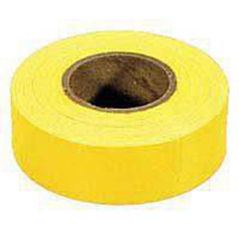 Flagging Tape, Yellow, 1 3/16" x 300'